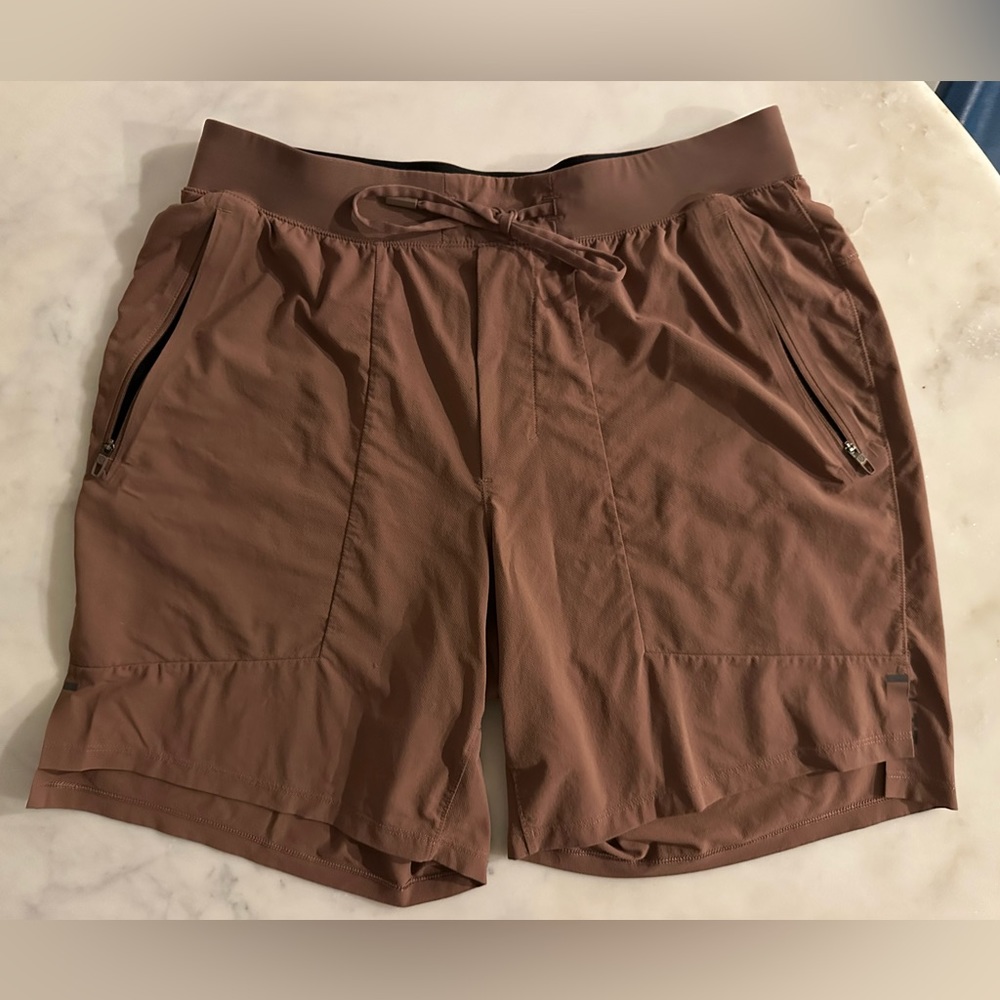 Brown Lululemon shorts